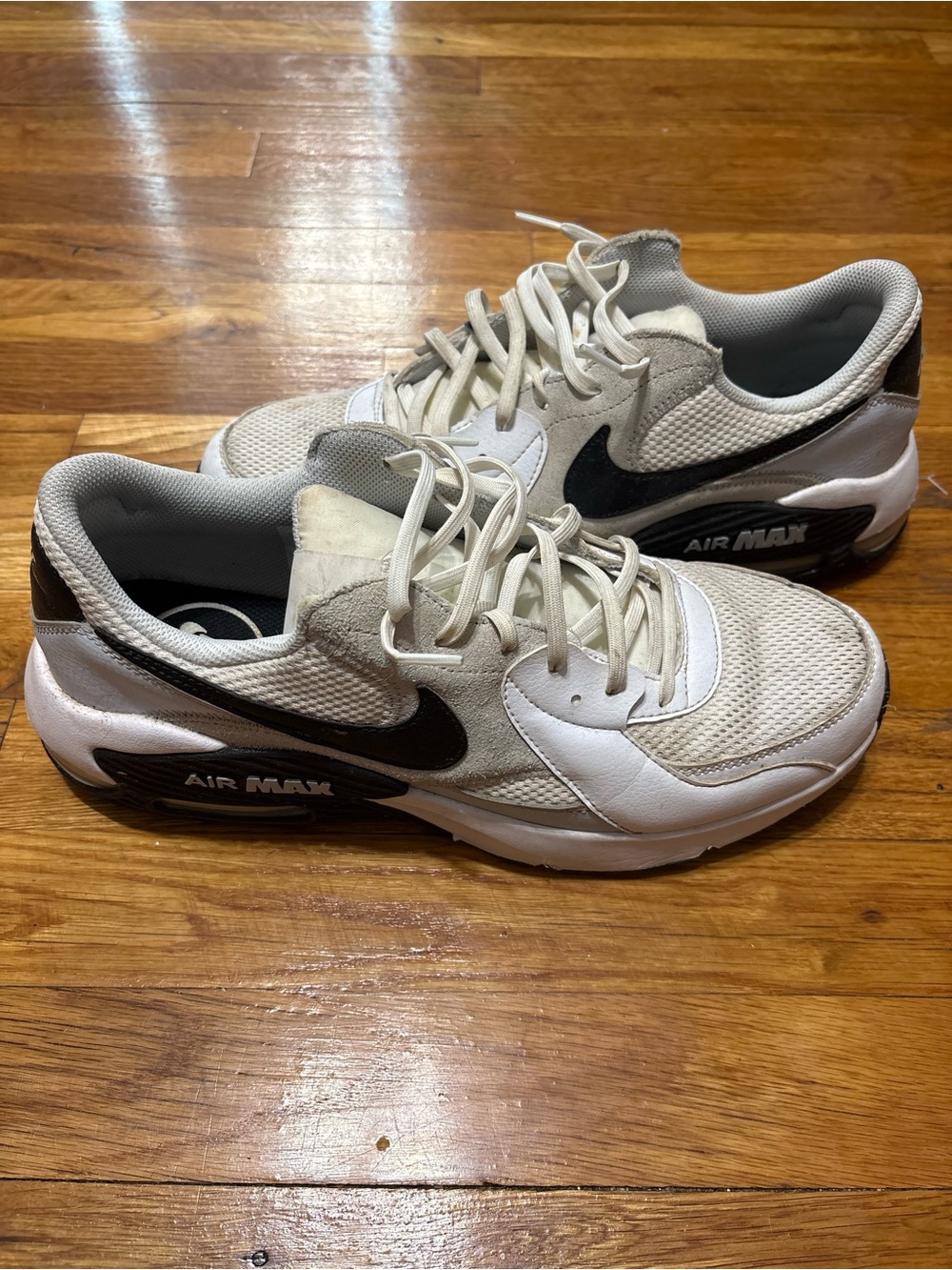 Nike Men's Air Max Sneakers in White and Black
